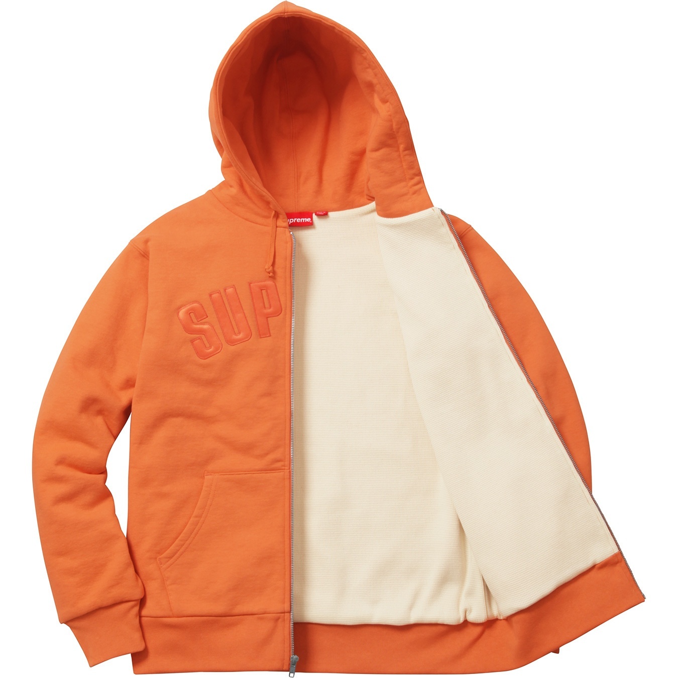 Arc Logo Thermal Zip Up Sweatshirt view 19